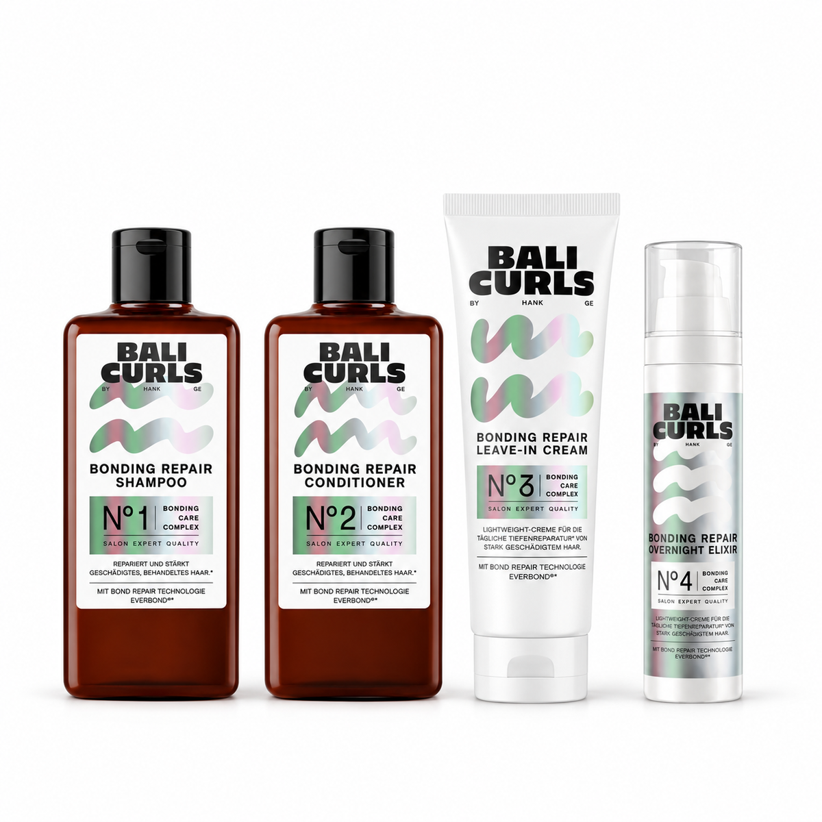 Bali Curls Bonding Repair Bundle - 4pc