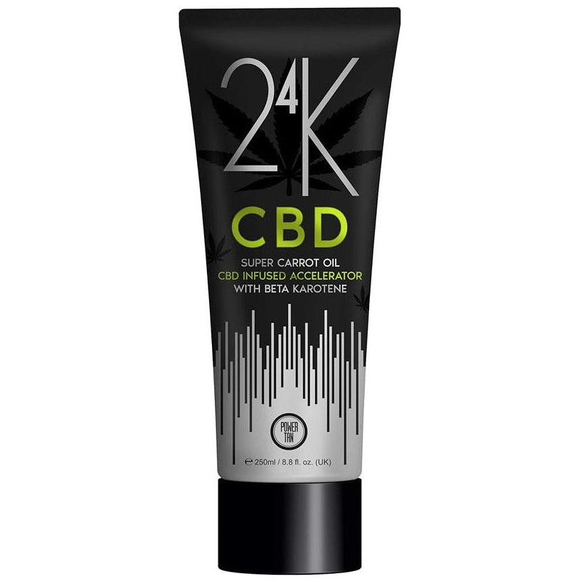 PowerTan 24K CBD Super Carrot Oil Accelerator