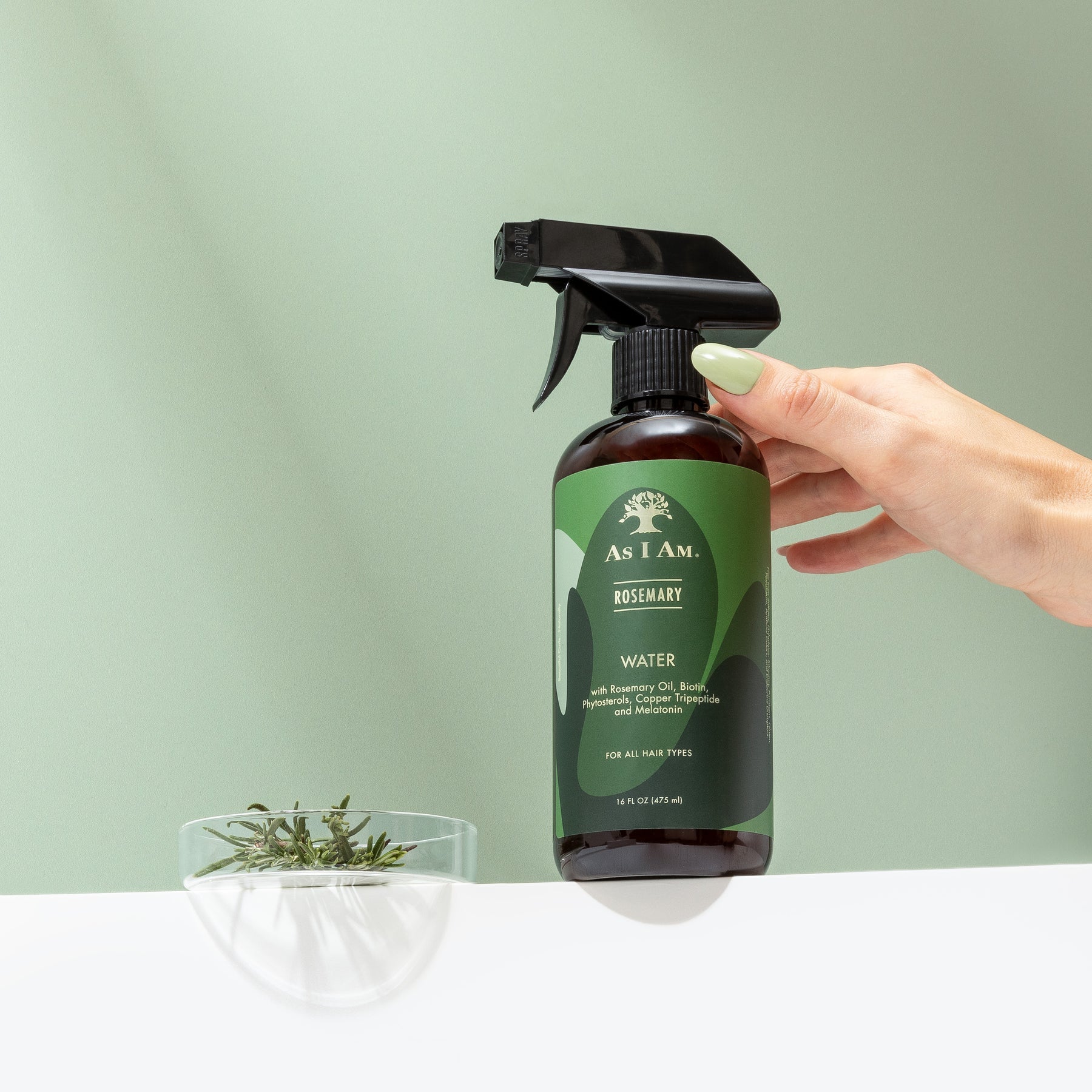 As I Am Rosemary Water 16oz