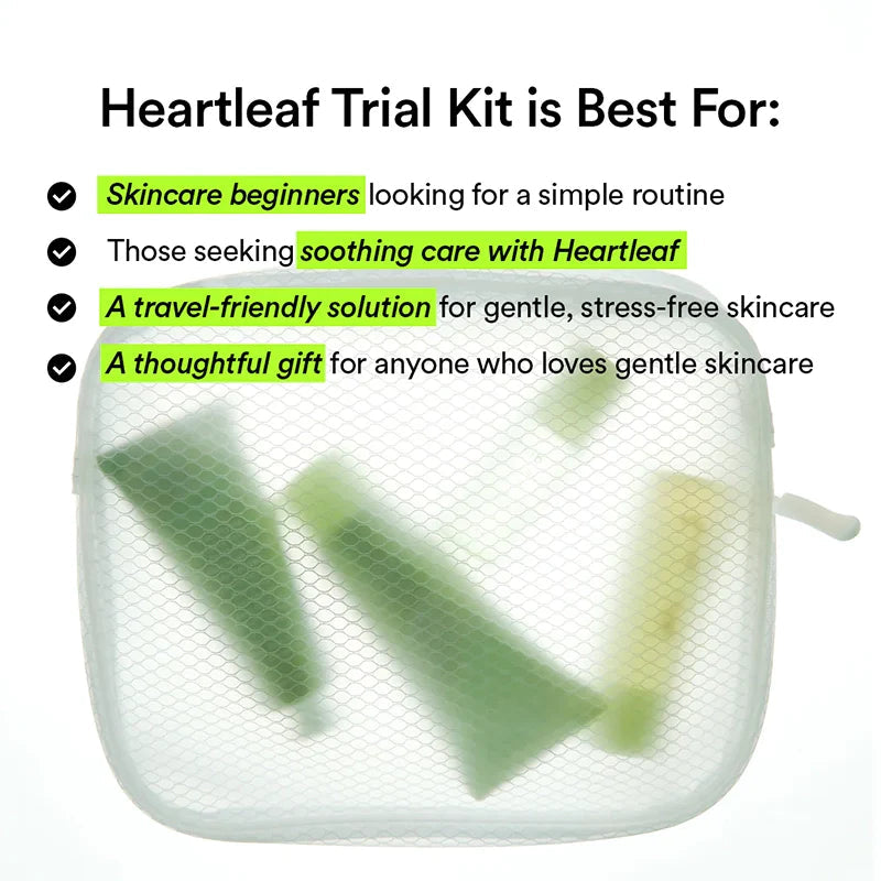 Abib Heartleaf Calming Trial Kit - 4 pc