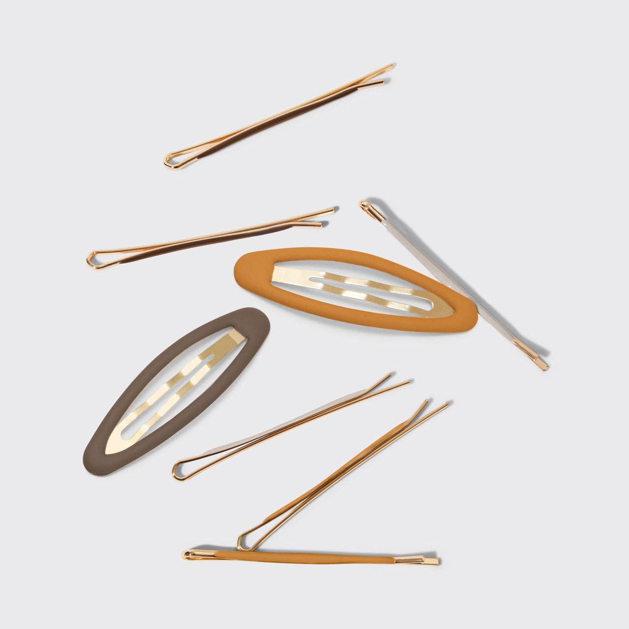 Kitsch Metal Cloud Pins &amp; Snap Clips 8pc Set - Sedona