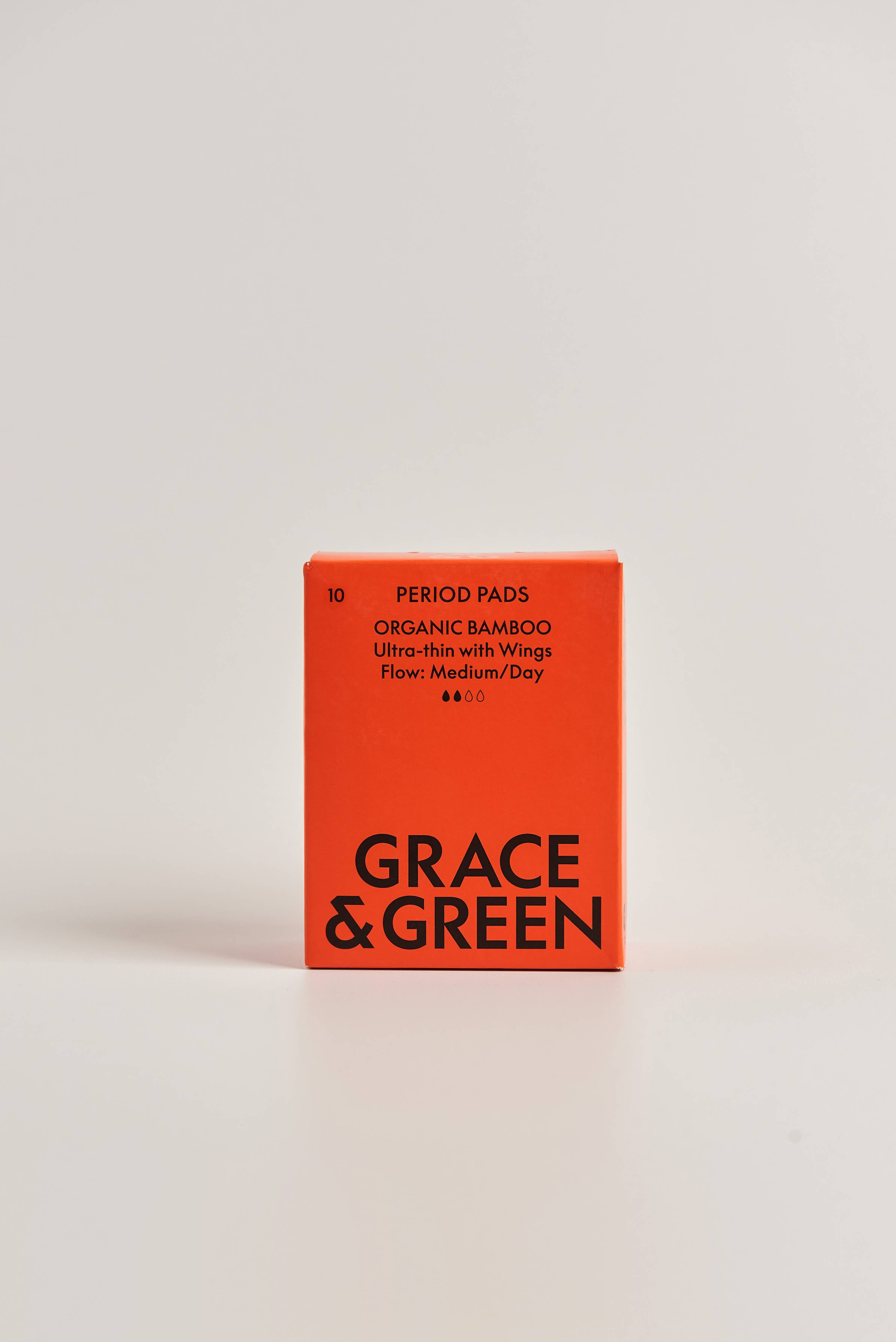 Grace & Green Bamboo Medium Pads