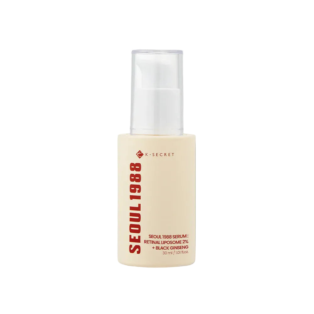 K-Secret Seoul 1988 Serum: Retinal Liposome 2% + Black Ginseng 30ml