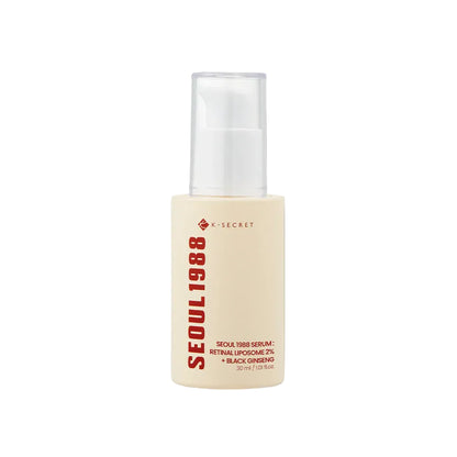 K-Secret Seoul 1988 Serum: Retinal Liposome 2% + Ginseng 30ml