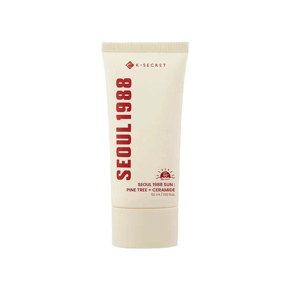 K-Secret Seoul 1988 Sun: Pine Tree + Ceramide PA++++ SPF50+ 50ml