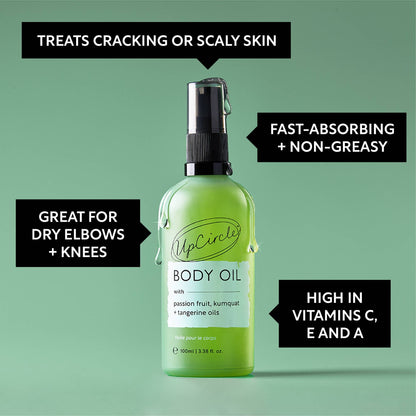 UpCircle Body Oil with Passion Fruit Oil 100ml