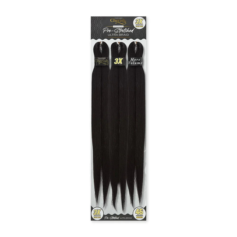Cherish 3x Pre Stretched Ultra Braid Pre-Pulled 46" 3 Pack