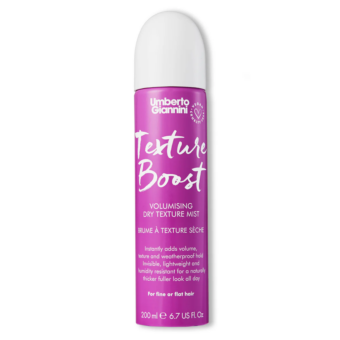Umberto Giannini Texture Boost Volumising Dry Texture Mist 200ml