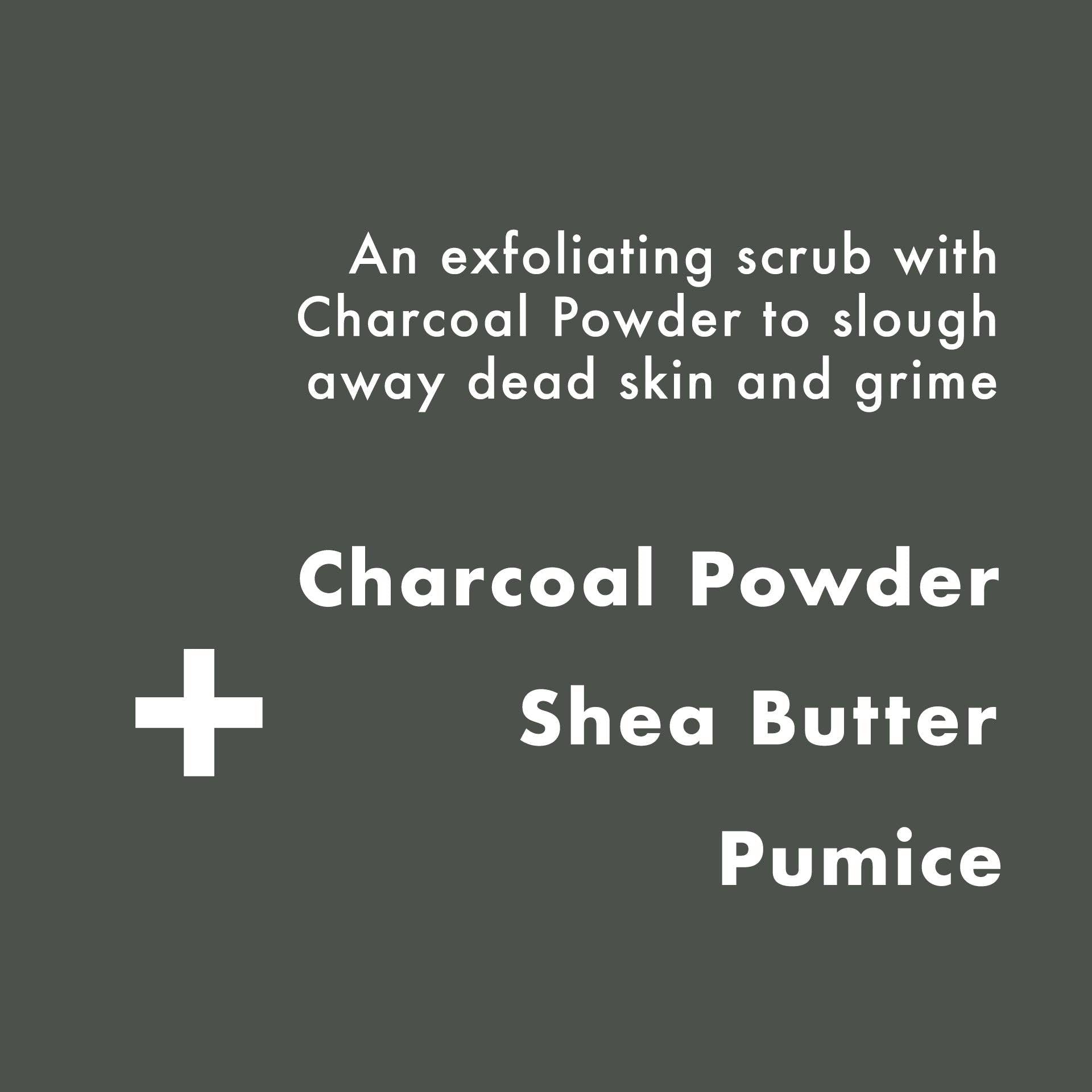 ManCave Charcoal Face Scrub 100ml