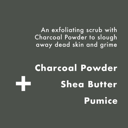 ManCave Charcoal Face Scrub 100ml