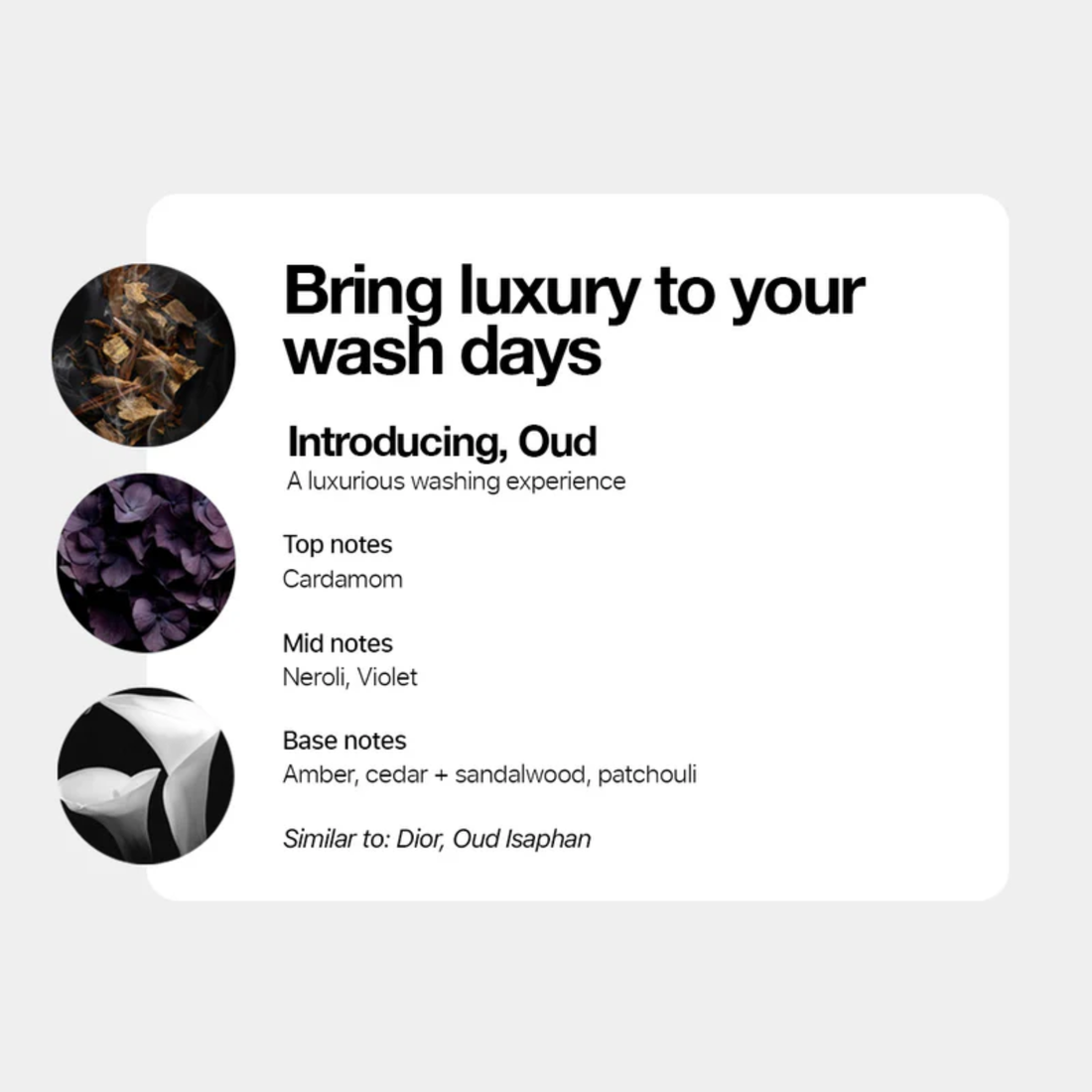 Tallow + Ash Oud Fabric Cleansing Perfume 500ml