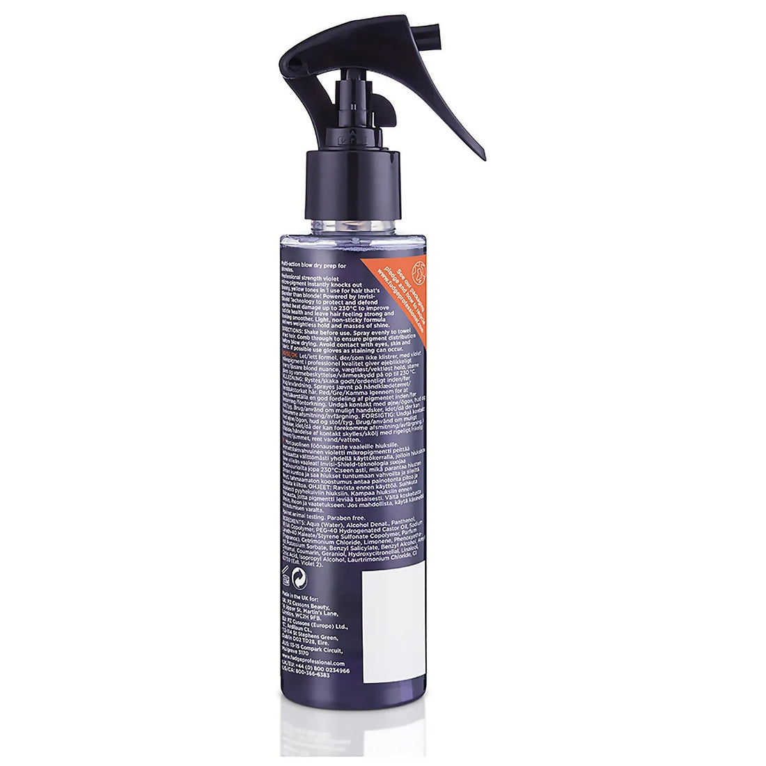 Fudge Professional Violet Tri-Blo Heat Protecting Purple Toning Blow Dry Spray 150ml