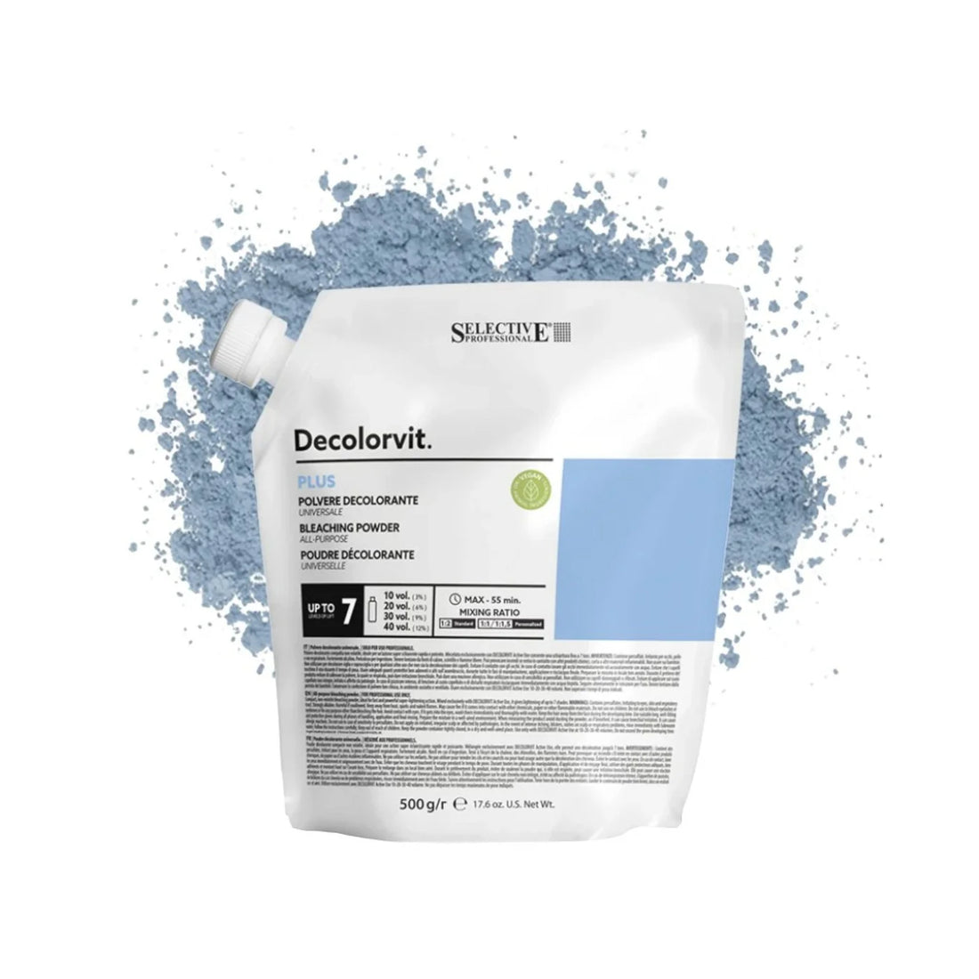 Selective Professional Decolorvit Plus Bleaching Powder Up To 7 Levels 500g
