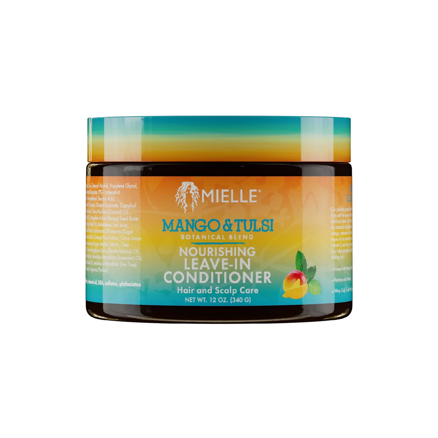 Mielle Mango &amp; Tulsi Nourishing Leave-In Conditioner 12oz