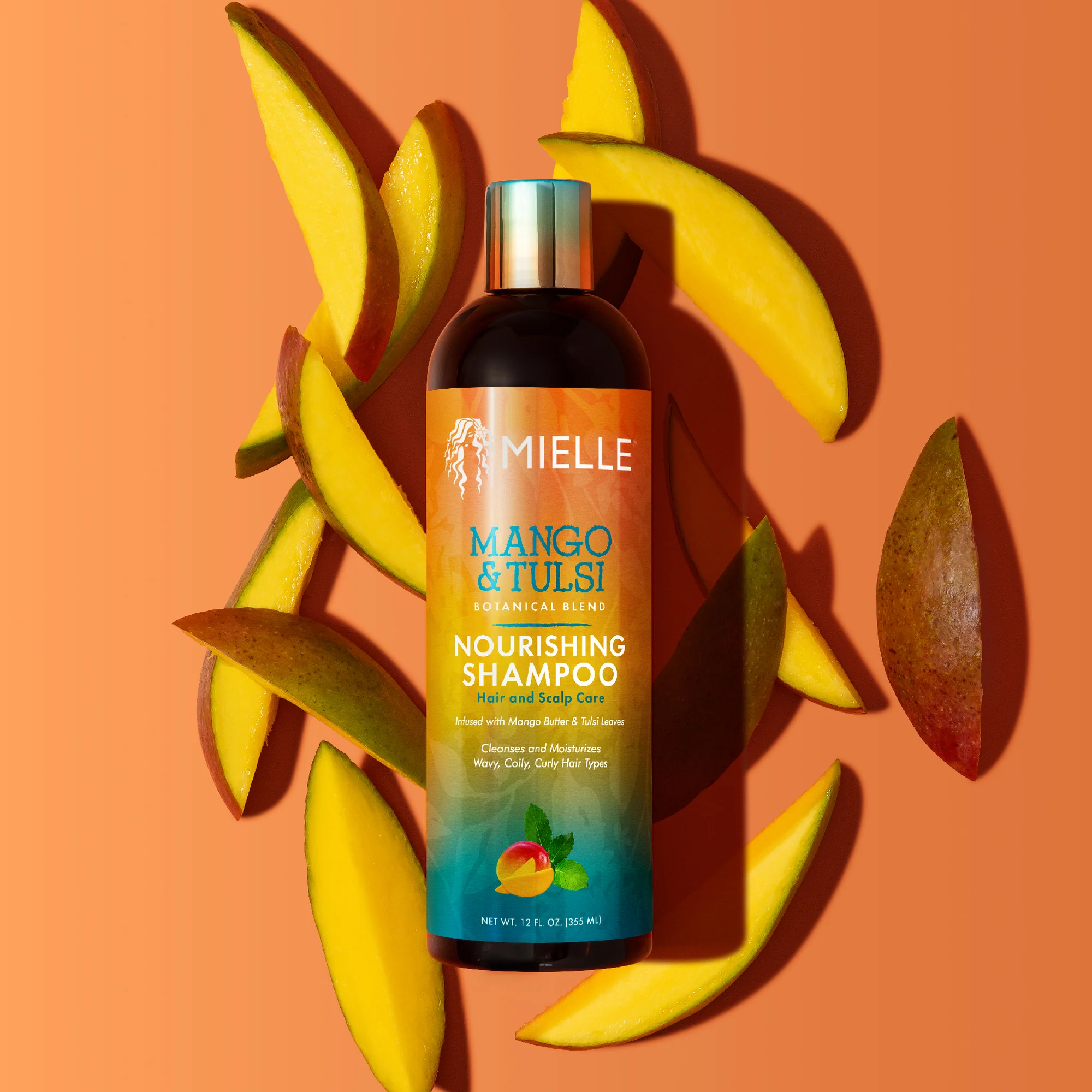 Mielle Mango & Tulsi Nourishing Shampoo