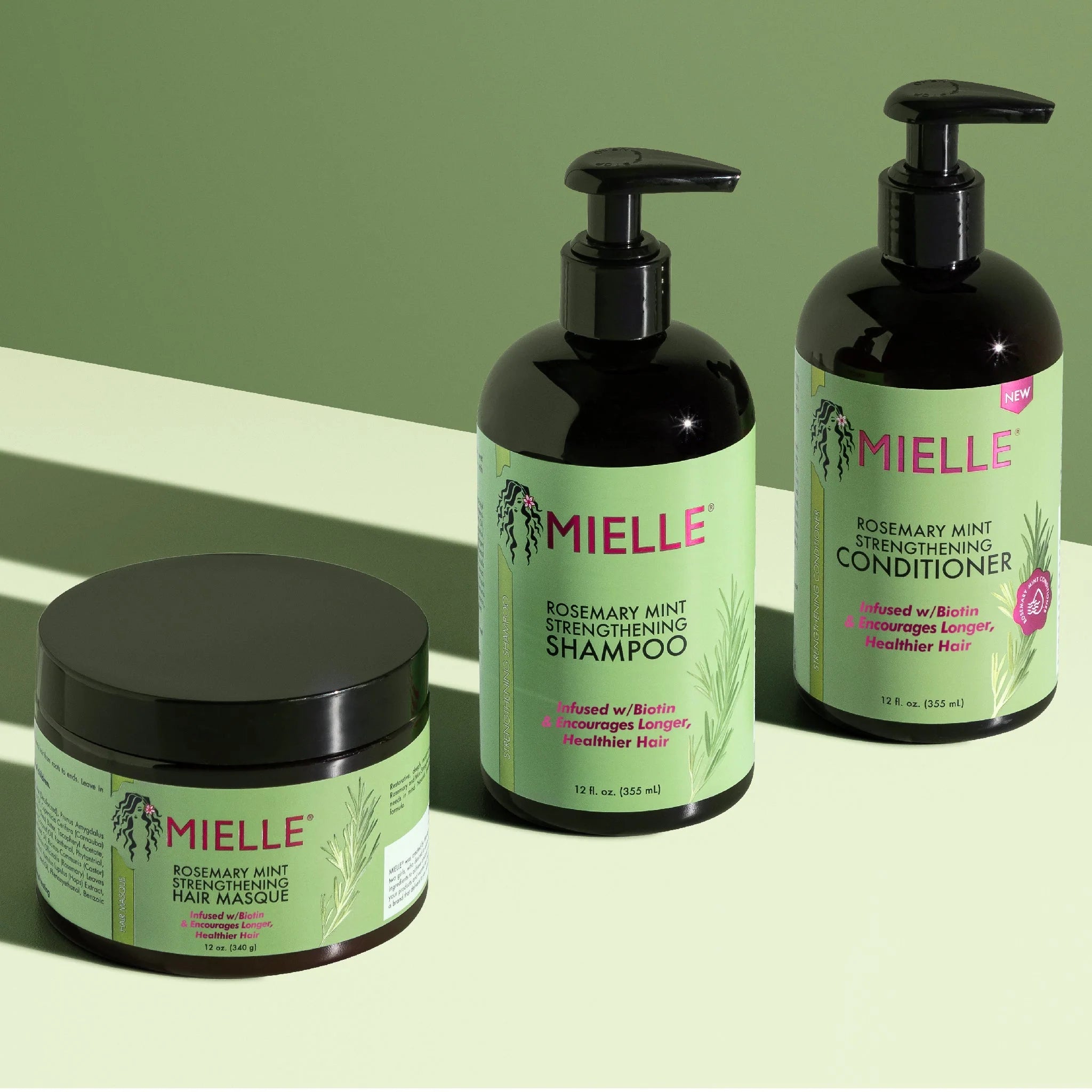 Mielle Organics Rosemary Mint Strengthening Hair Masque 12oz