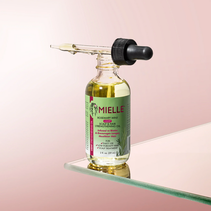 Mielle Organics Rosemary Mint LIGHT Scalp & Hair Strengthening Oil