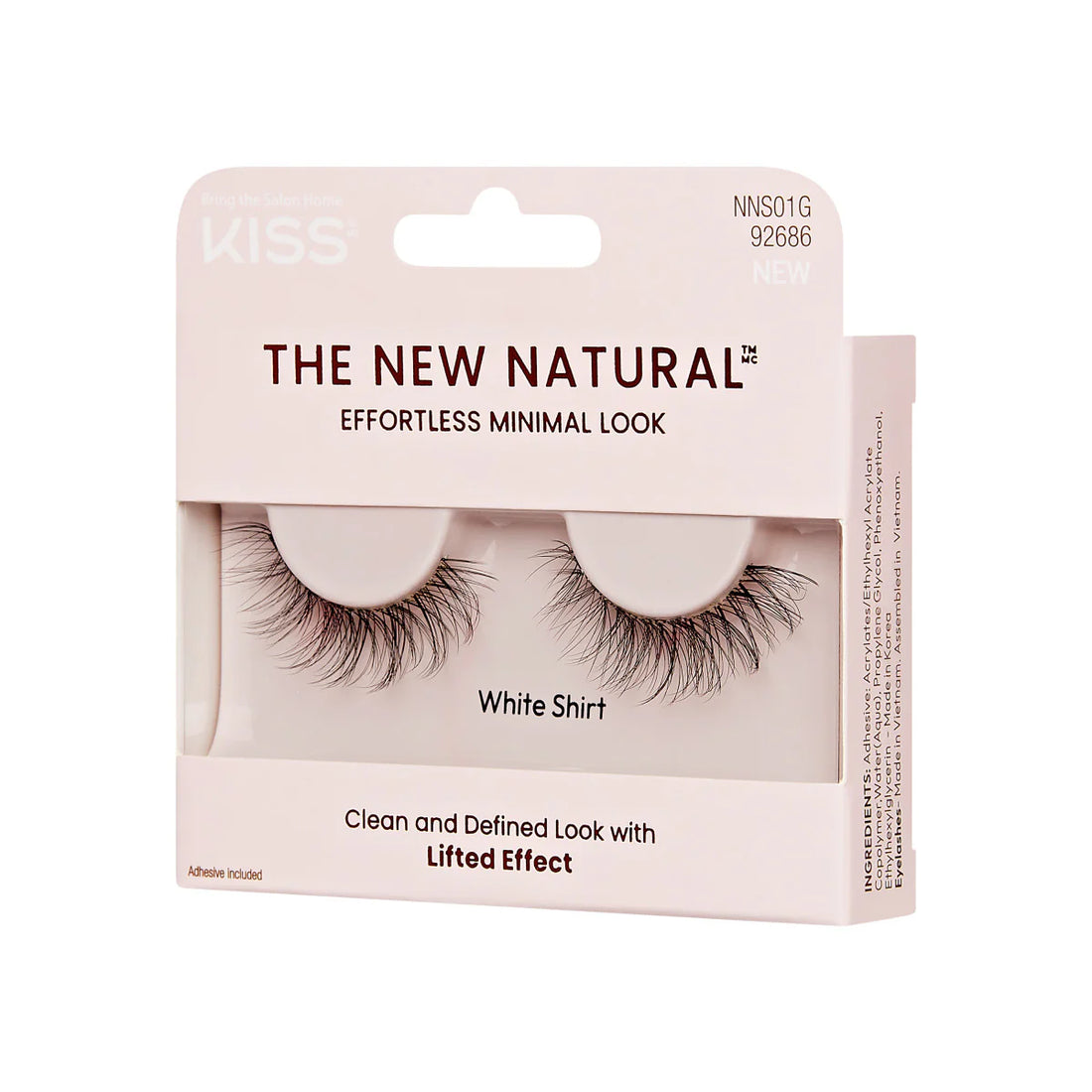 Kiss Lash The New Natural - White Shirt