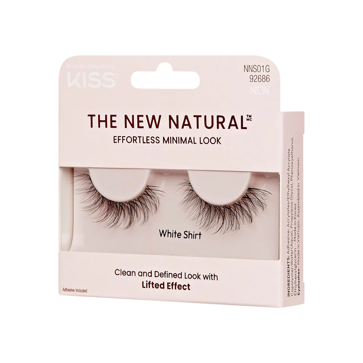 Kiss Lash The New Natural - White Shirt