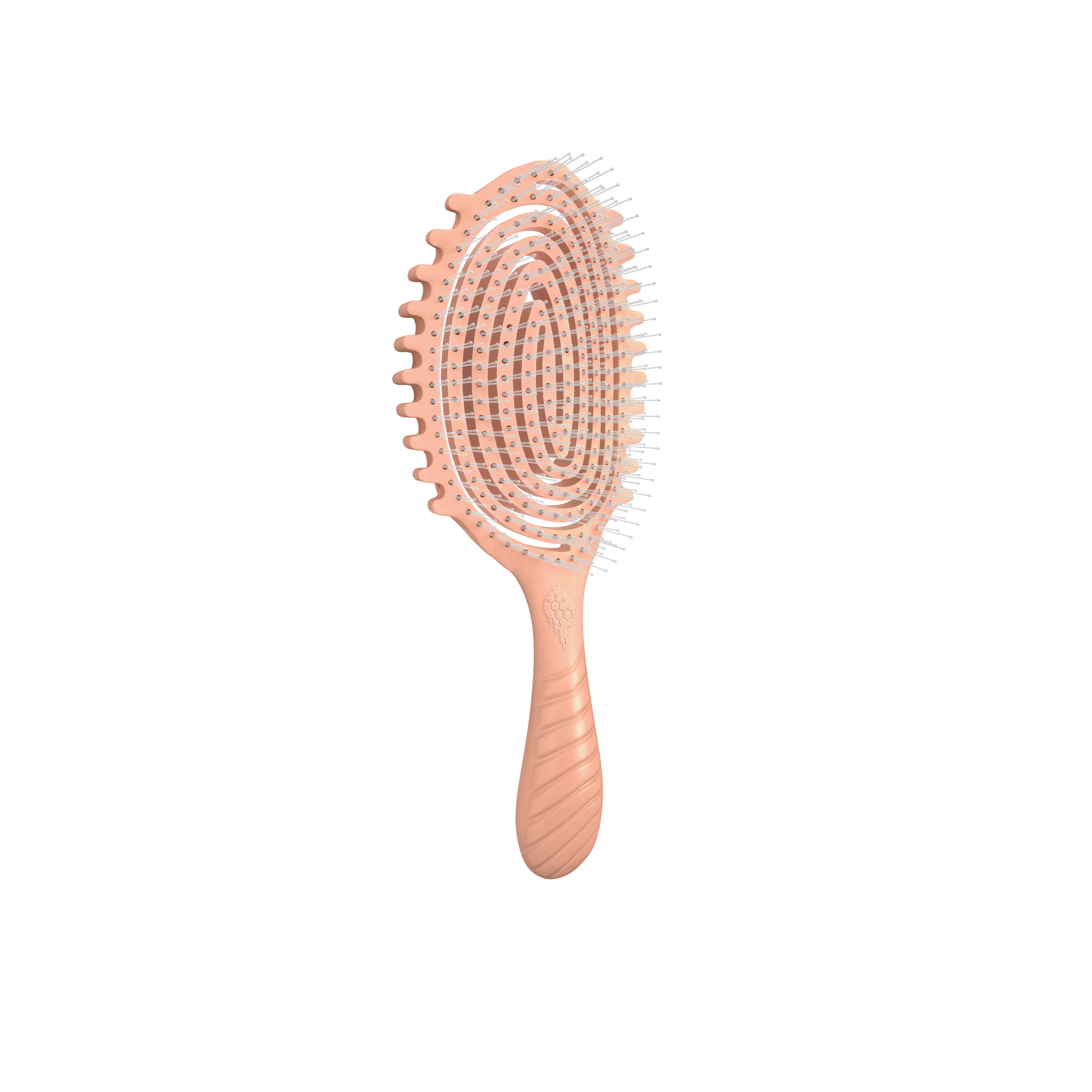 Bounce Curl Detangle Define EdgeLift Brush - Coral