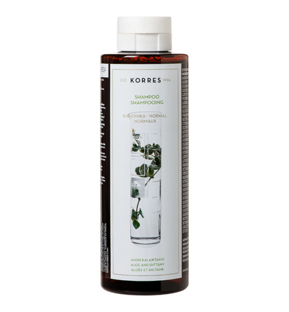 Korres Aloe + Dittany Shampoo for Normal Hair 250ml