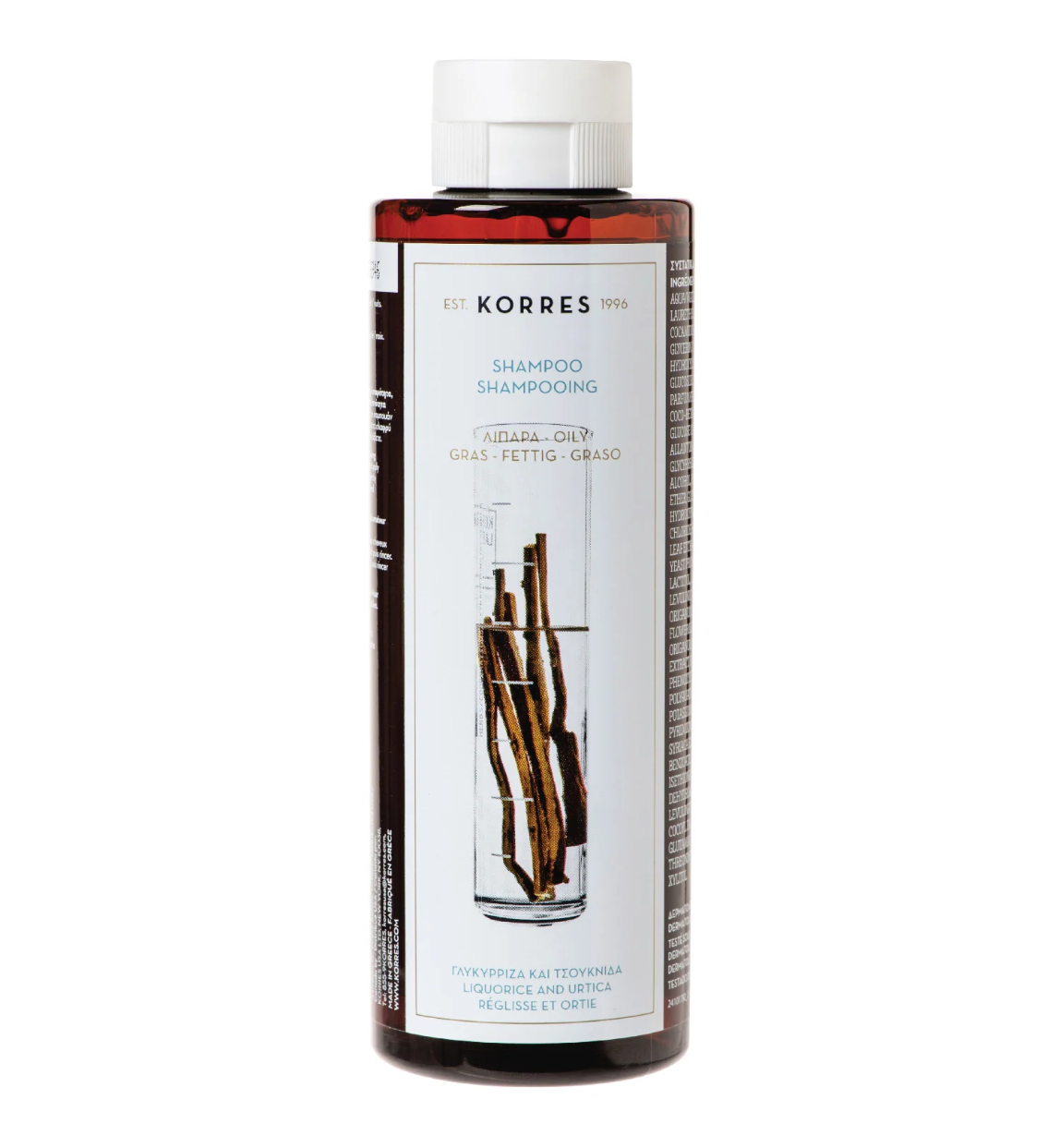 Korres Liquorice + Urtica Shampoo for Oily Hair 250ml
