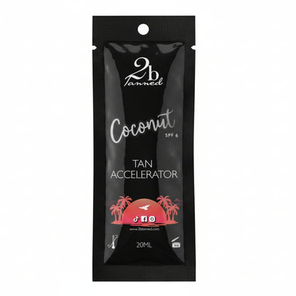 2bTanned Coconut SPF 6 Tan Accelerator