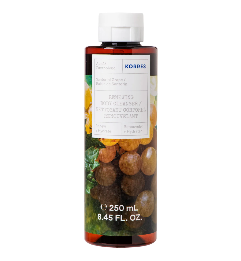 Korres Renewing Body Cleanser Santorini Grape 250ml