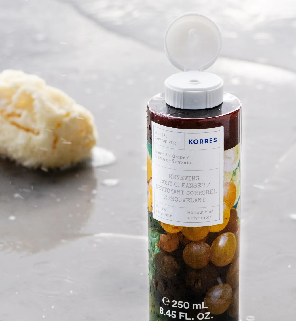 Korres Renewing Body Cleanser Santorini Grape 250ml