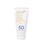 Korres Yoghurt Face + Eyes Sunscreen SPF50 – lightweight, high-protection cream for sensitive skin and under-eye area, 50ml