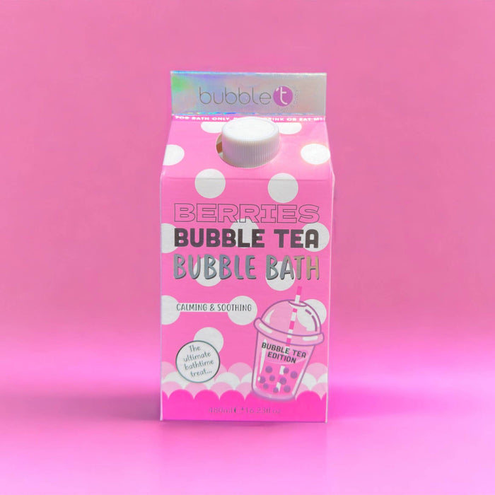 Bubble T Bubble Tea Raspberry Bubble Bath (480ml)