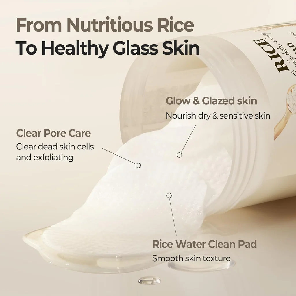 SKINFOOD Rice Brightening Pad 60pcs