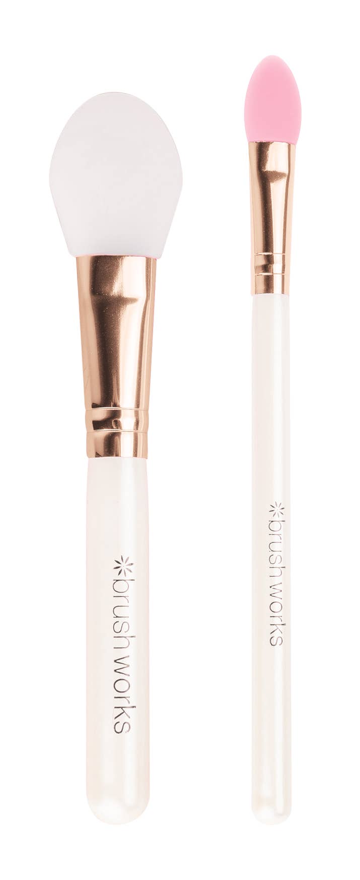 Brushworks Silicone Face Mask Applicators - 2 Pack