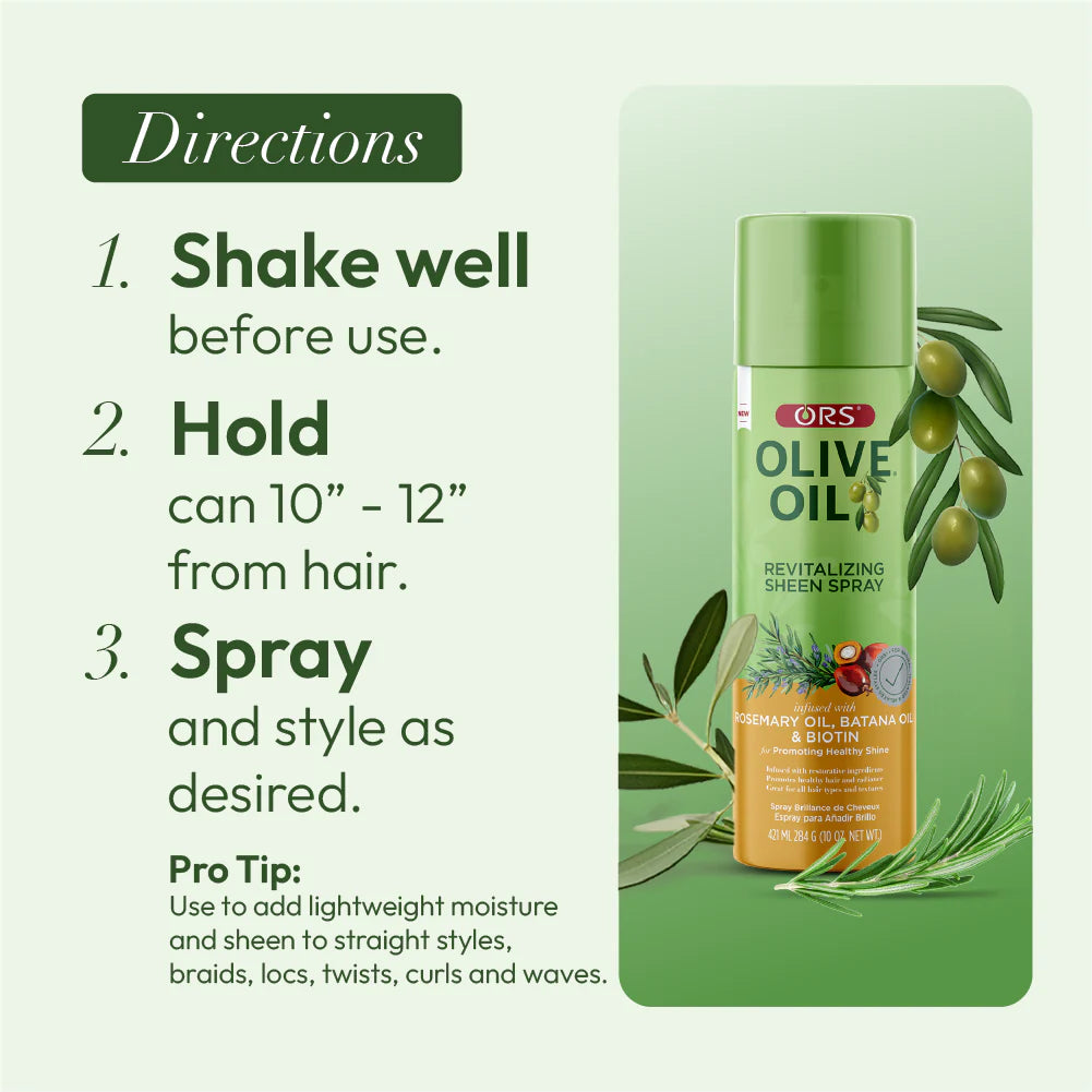 ORS Olive Oil Revitalizing Sheen Spray 421ml