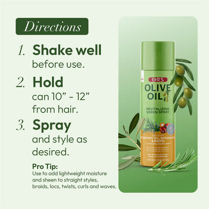 ORS Olive Oil Revitalizing Sheen Spray 421ml