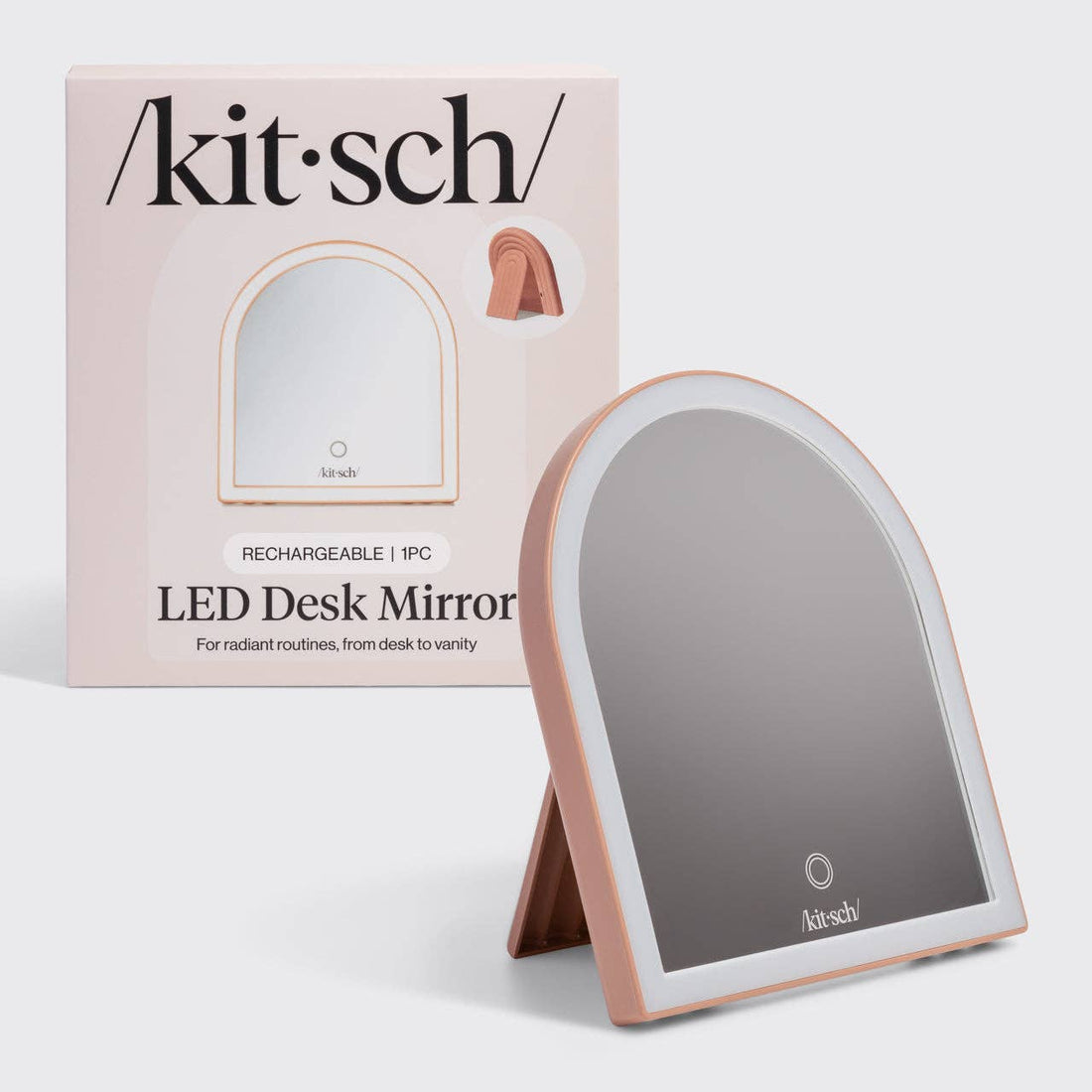 Kitsch Terracotta Arch Desk Mirror