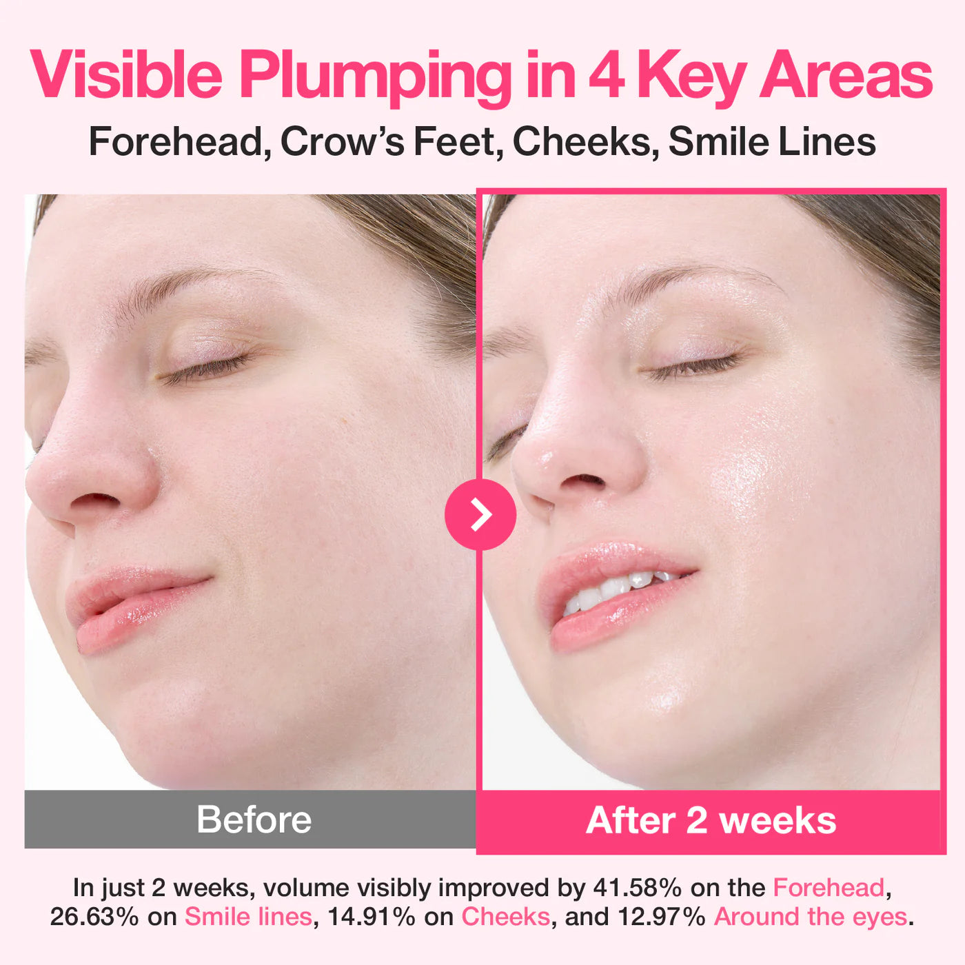 Numbuzin No.2 Rose PDRN Collagen Plumping Serum DUO Trial Kit