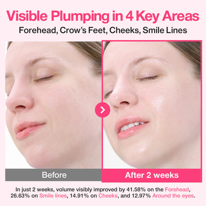 Numbuzin No.2 Rose PDRN Collagen Plumping Serum DUO Trial Kit