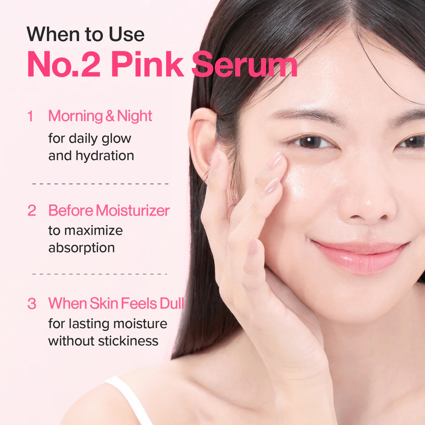 Numbuzin No.2 Rose PDRN Collagen Plumping Serum DUO Trial Kit