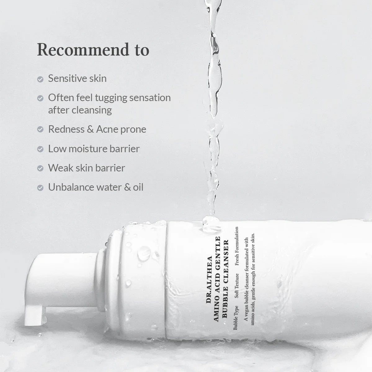 Dr. Althea Amino Acid Gentle Bubble Cleanser 140ml