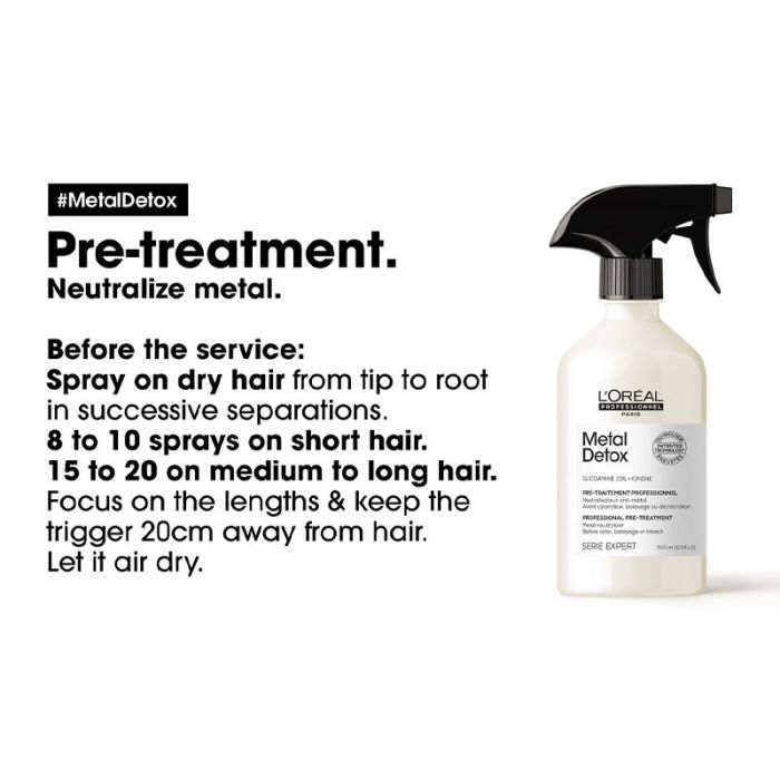 L'Oréal Professionnel Serie Expert Metal Detox Pre-Treatment 500ml