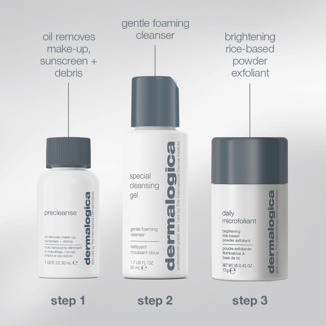 Dermalogica Glow On The Go Travel Favourites Kit