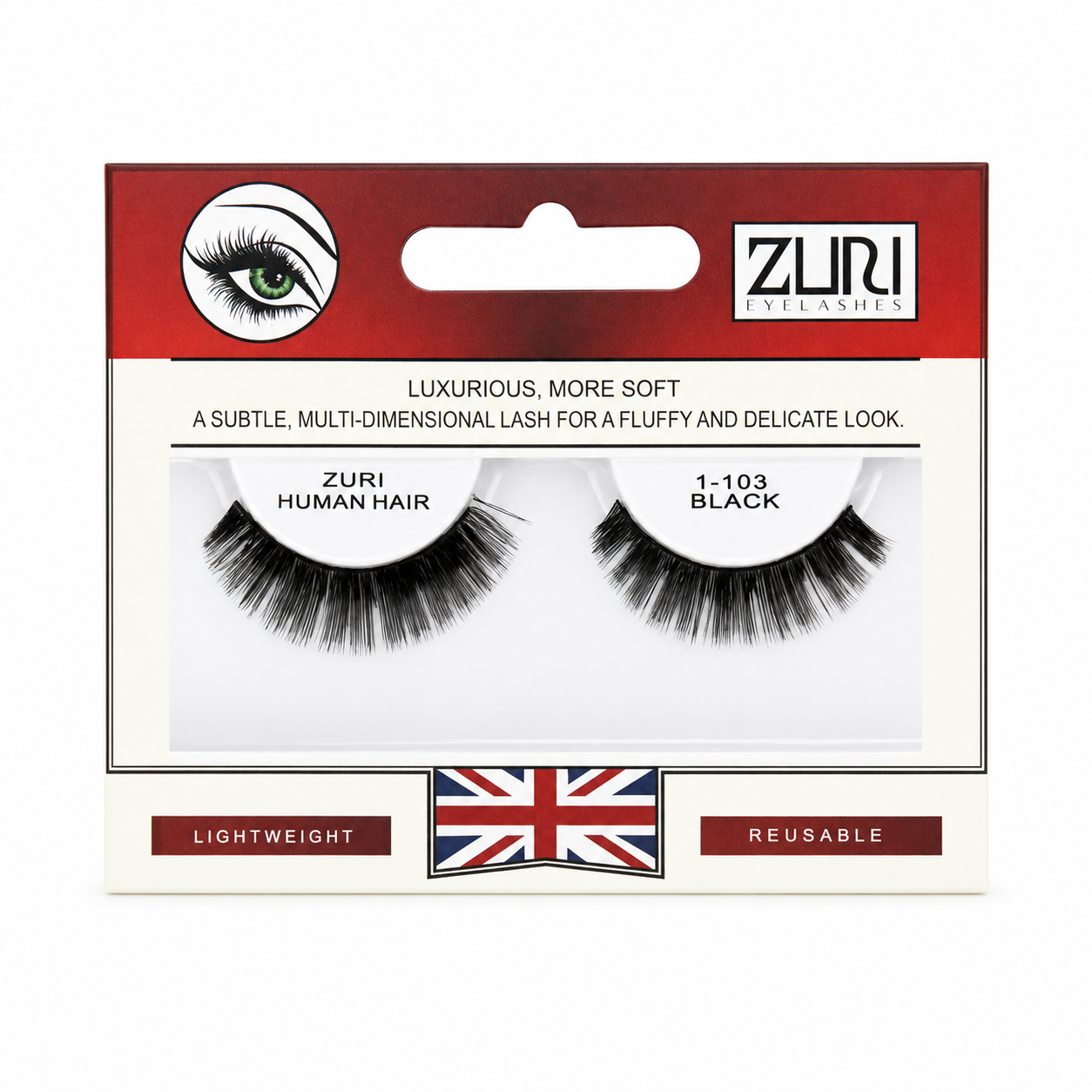 Zuri Eyelashes Human Hair Lashes