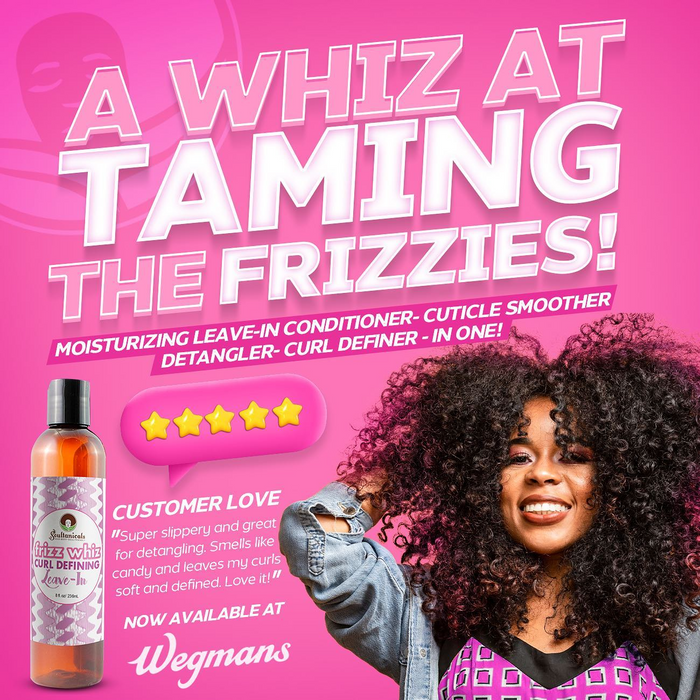 Soultanicals Frizz Whiz, Curl Defining Leave-In 8oz