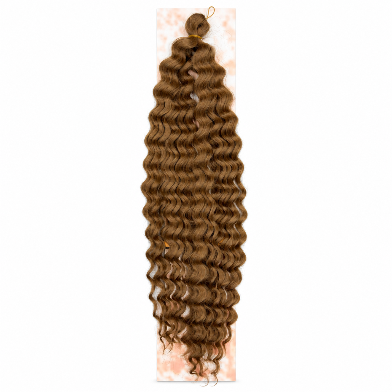 Aftress Braid Ultimo Deep Twist Crochet Braiding Hair in Colour 27 Honey Blonde, featuring defined deep waves and curls for warm-toned crochet braids and protective hairstyles.