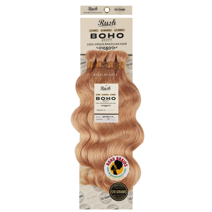 Rush 100% Virgin Brazilian Boho Braids Body Wave Bulk 17-19"
