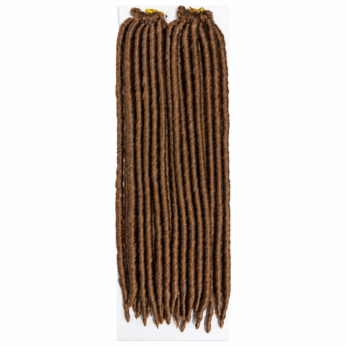 Janet Collection Crochet Havana Mambo Faux Locs 14" in colour 27 Honey Blonde