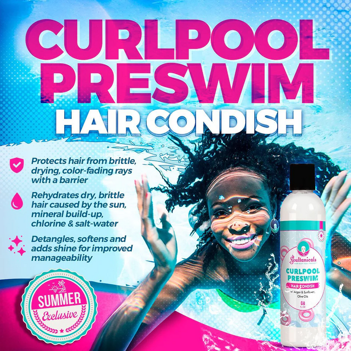 Soultanicals Curlpool Preswim Hair Condish 8oz
