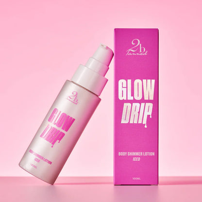2bTanned Glow Drip Body Shimmer Lotion 100ml