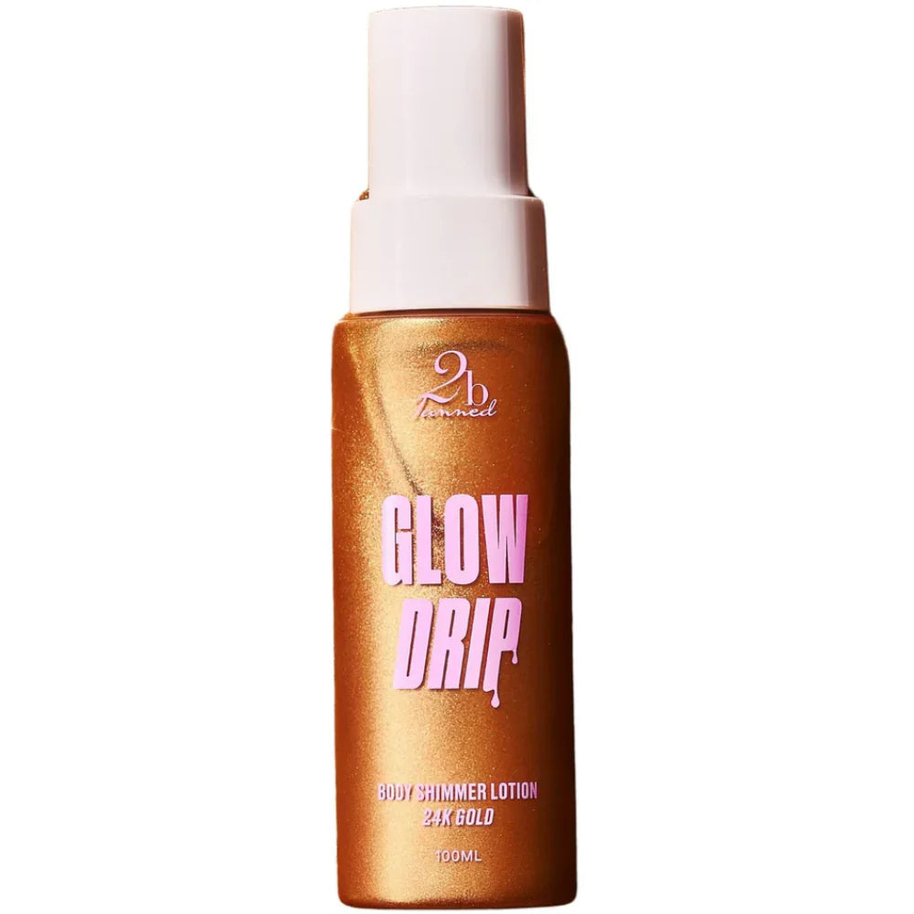 2bTanned Glow Drip Body Shimmer Lotion 100ml
